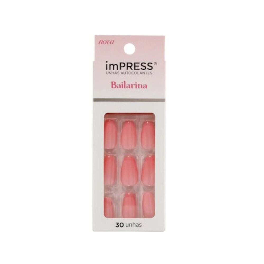 Kiss Unhas Impress Ny Bailarina R.bipam521br Fancy