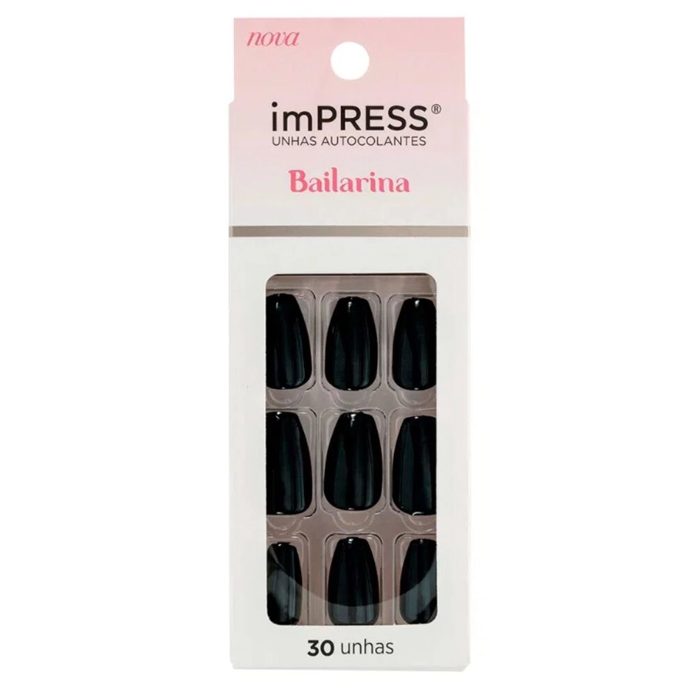 Kiss Unhas Impress Ny Bailarina R.bipam523br Lacy