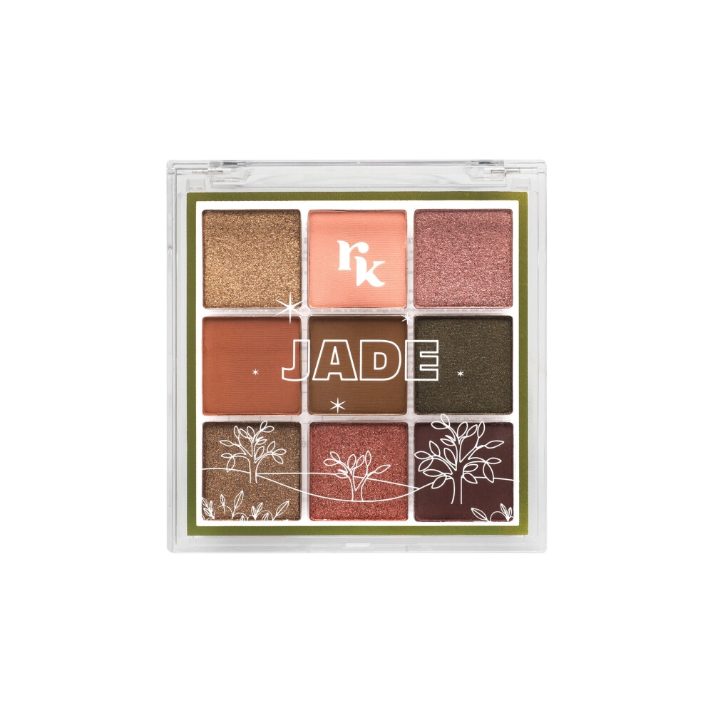 Paleta De Sombras Rk By Kiss 9 Cores Jade 1un