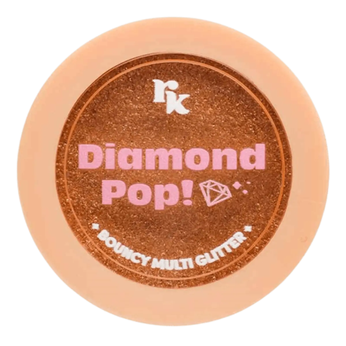 Glitter Bouncy Multi Kiss Rk Diamondpop Gold Glow 1un