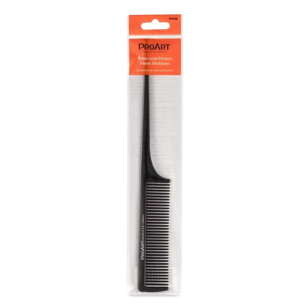 Pente P/cabelo Proart Profissional Multiuso Fino 1un