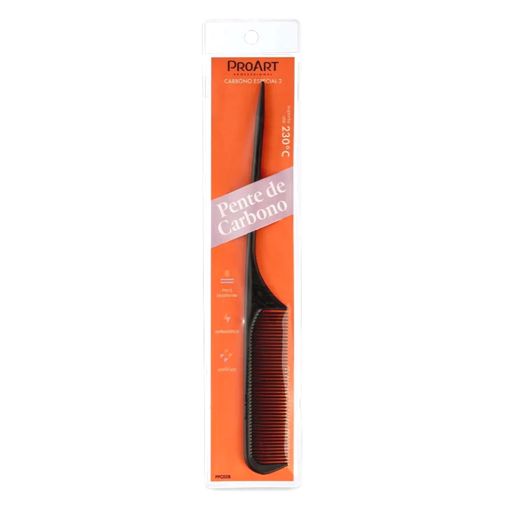 Pente P/cabelo Proart Carbono Special Hair Lock N2 1un