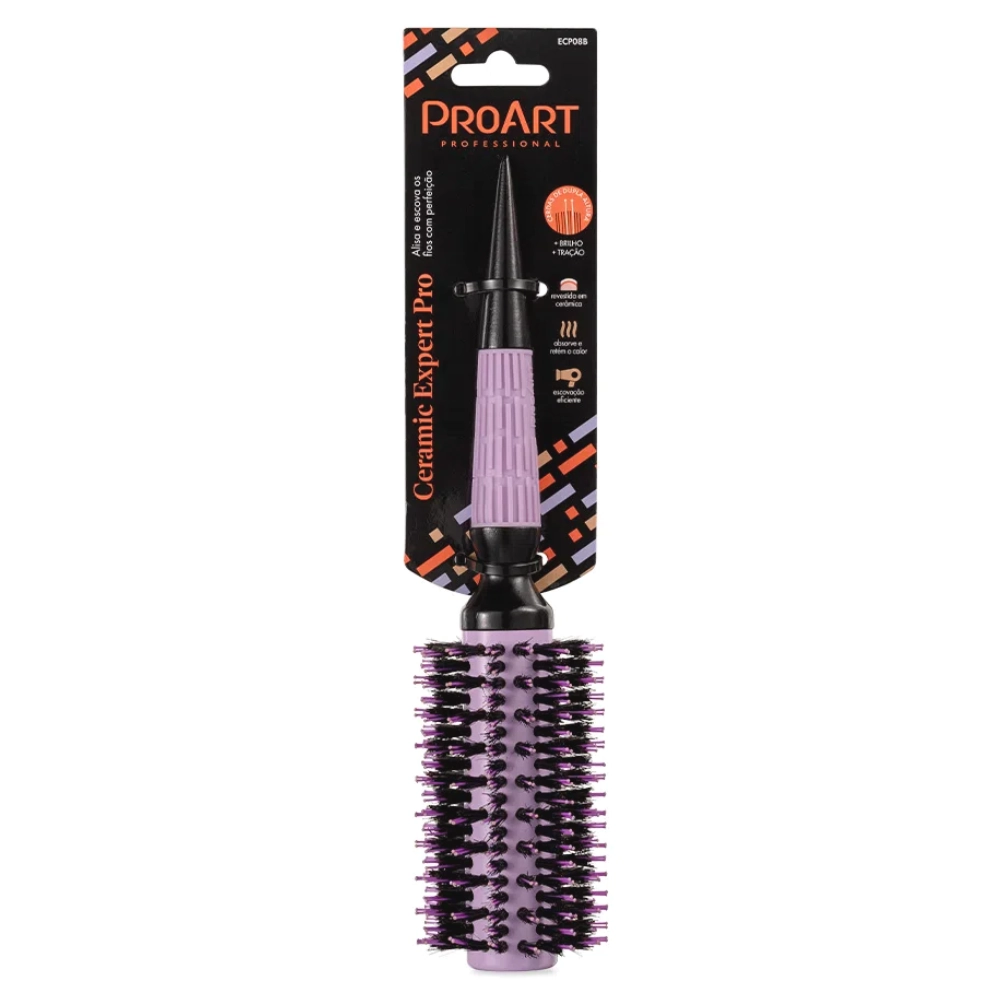 Escova De Cabelo Prof Proart Ceramic Expert Pro 28mm Lavanda 1un