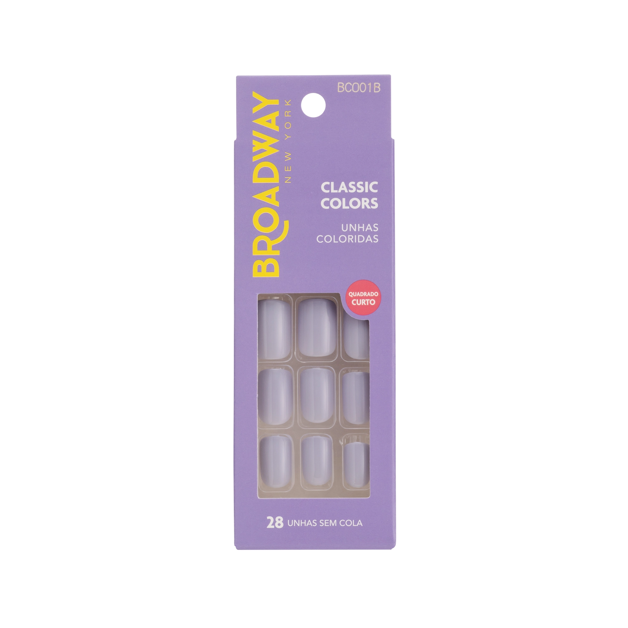 Kiss Unhas Broadway Classic Colors Yogurt
