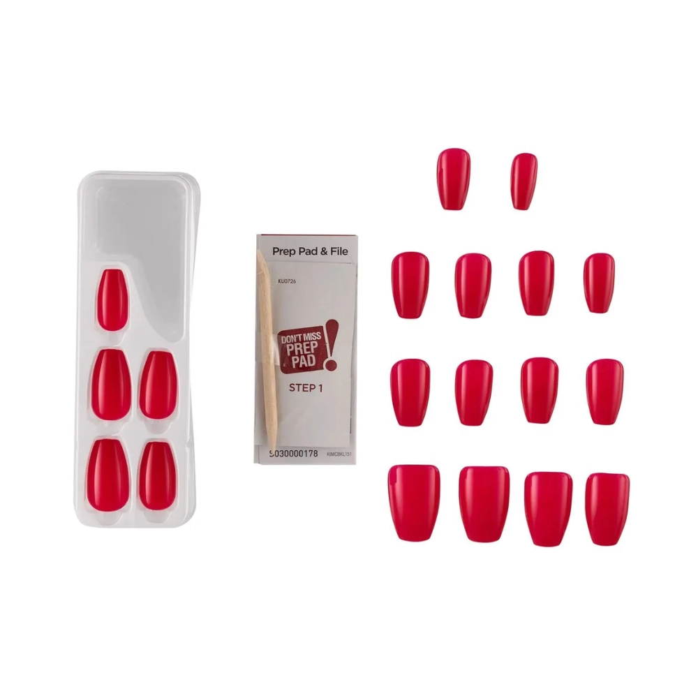 Unha Postica Kiss Kny Impress Color Beet Snacks 4g
