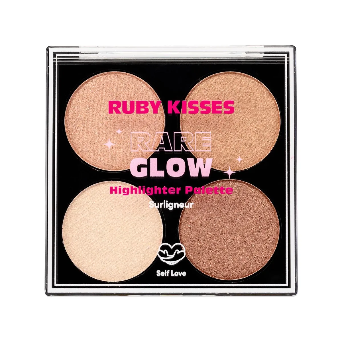 Paleta Iluminadora Rk By Kiss Cintilante Rare Glow 8g
