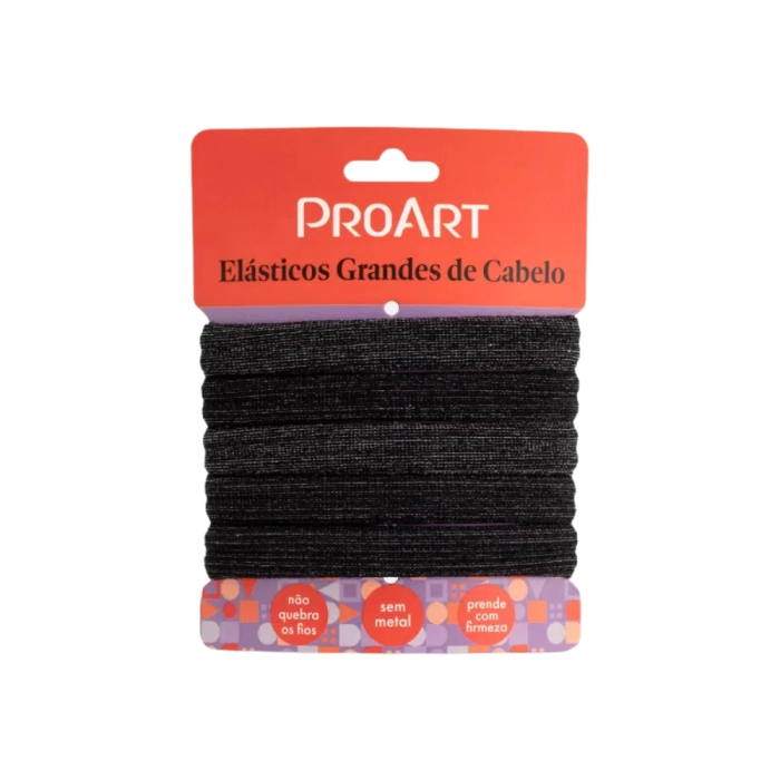 Elastico Grande Preto C/5 Proart