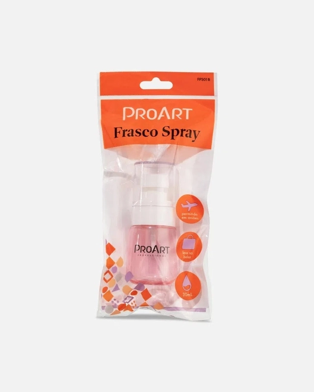 Frasco Spray Cor Rosa Proart 30ml