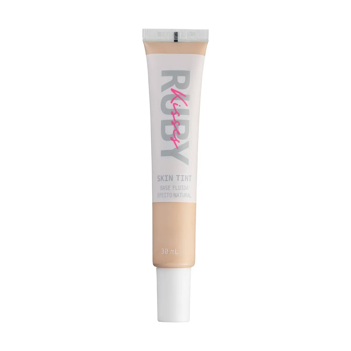 Base Fluída Efeito Natural 105 Ruby Kisses Skin Tint 30ml