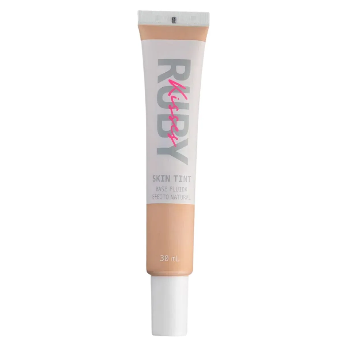 Base Fluída Efeito Natural 122 Ruby Kisses Skin Tint 30ml