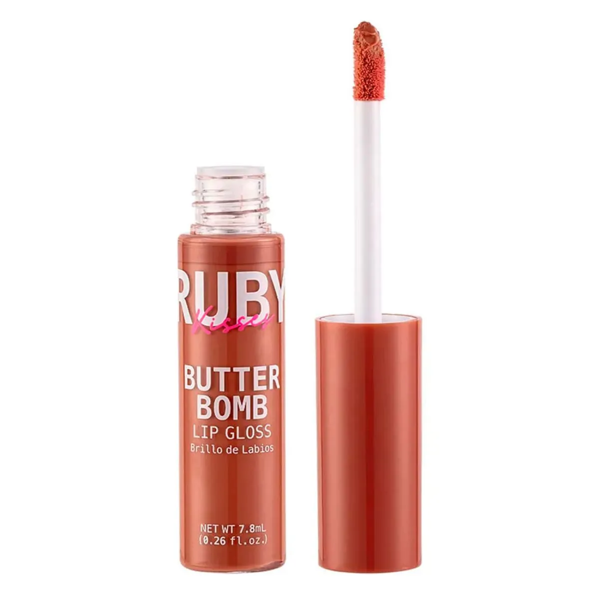 Lip Gloss Líquido Snatched Ruby Kisses Butter Bomb 7,8ml