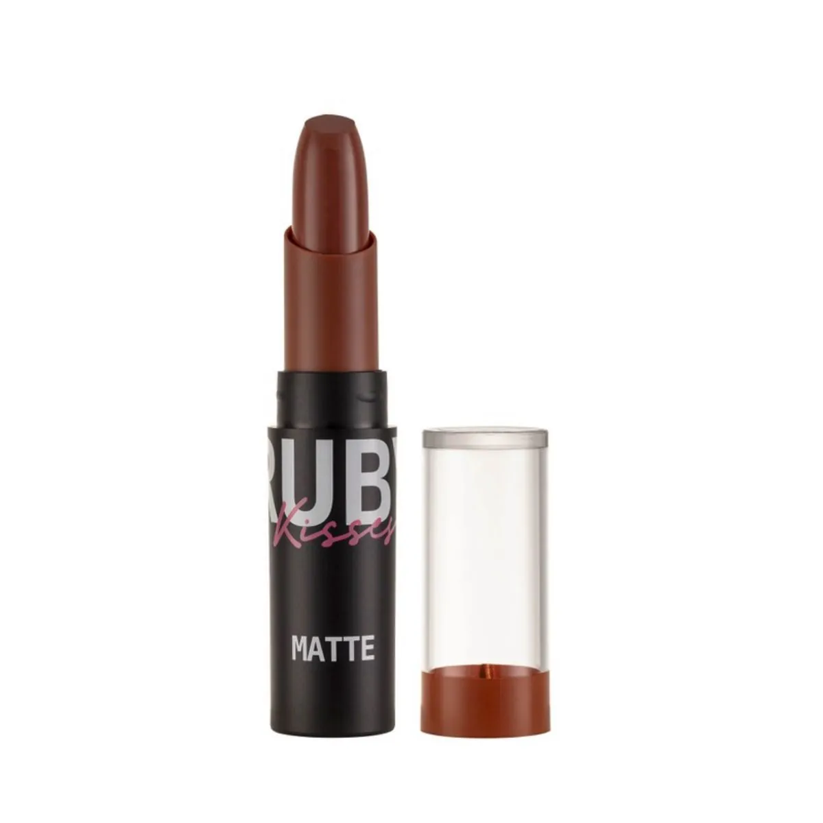 Batom Bastão Matte Warm Sienna Kiss New York Ruby Kisses 3,5g