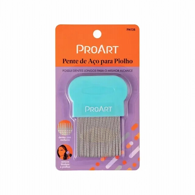 Proart Pente Aco P/ Piolho