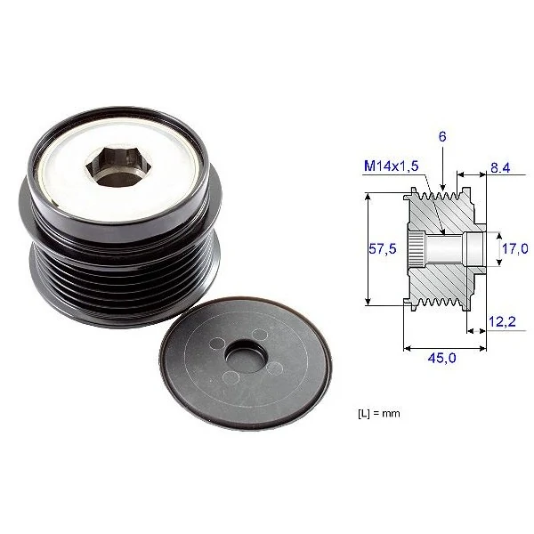Polia do Alternador - SKF VKM05428