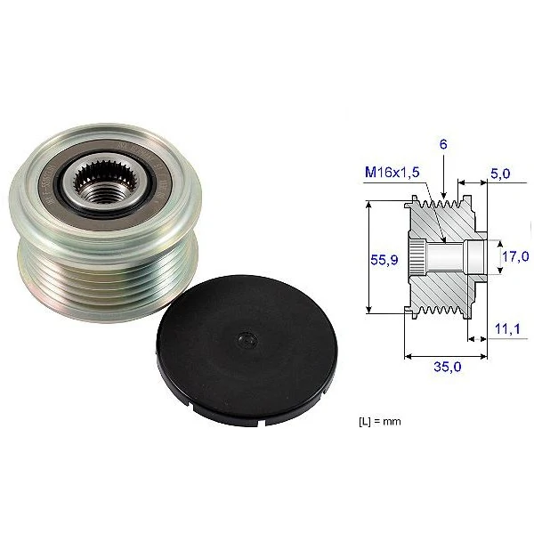 Polia do Alternador - SKF VKM05595