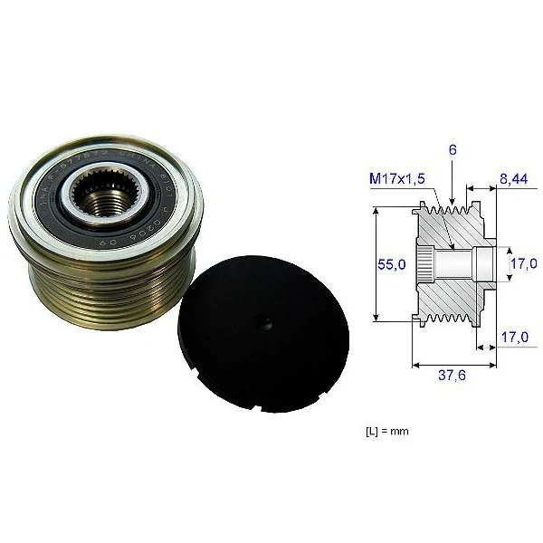 Polia do Alternador - SKF VKM05612