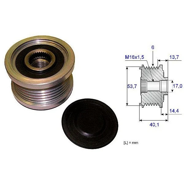 Polia do Alternador - SKF VKM05622