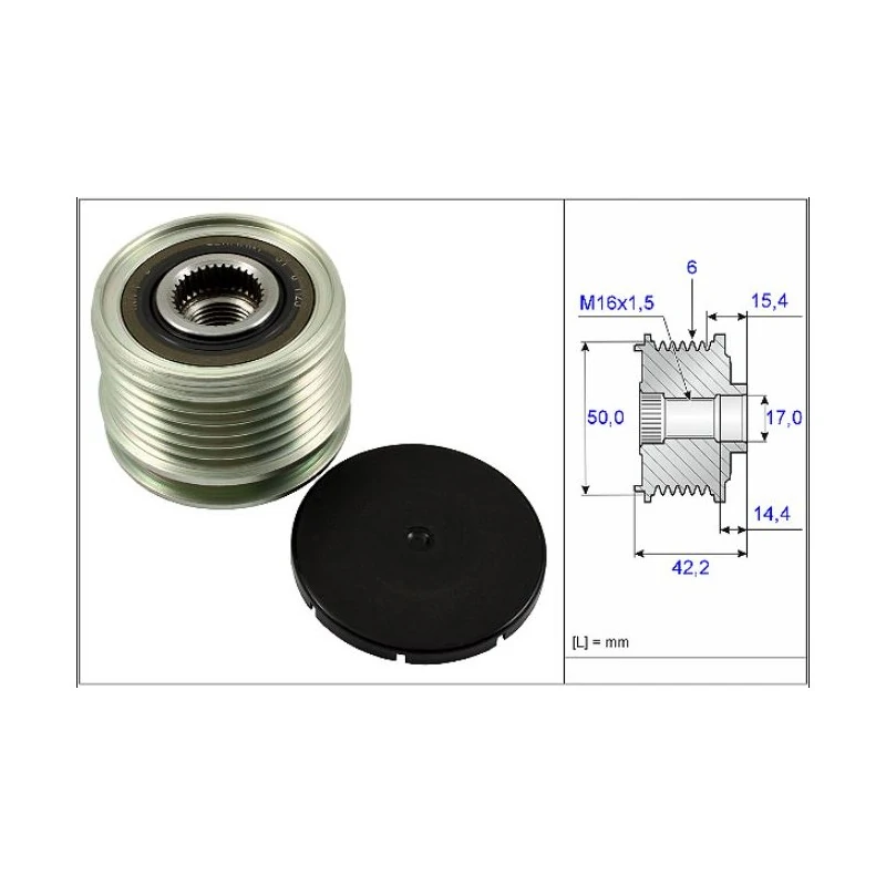 Polia do Alternador NISSAN SENTRA - SKF VKM05653