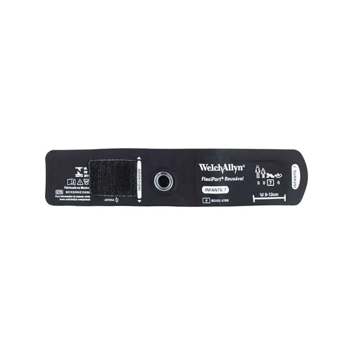 Braçadeira Welch Allyn Flexiport Criança 7