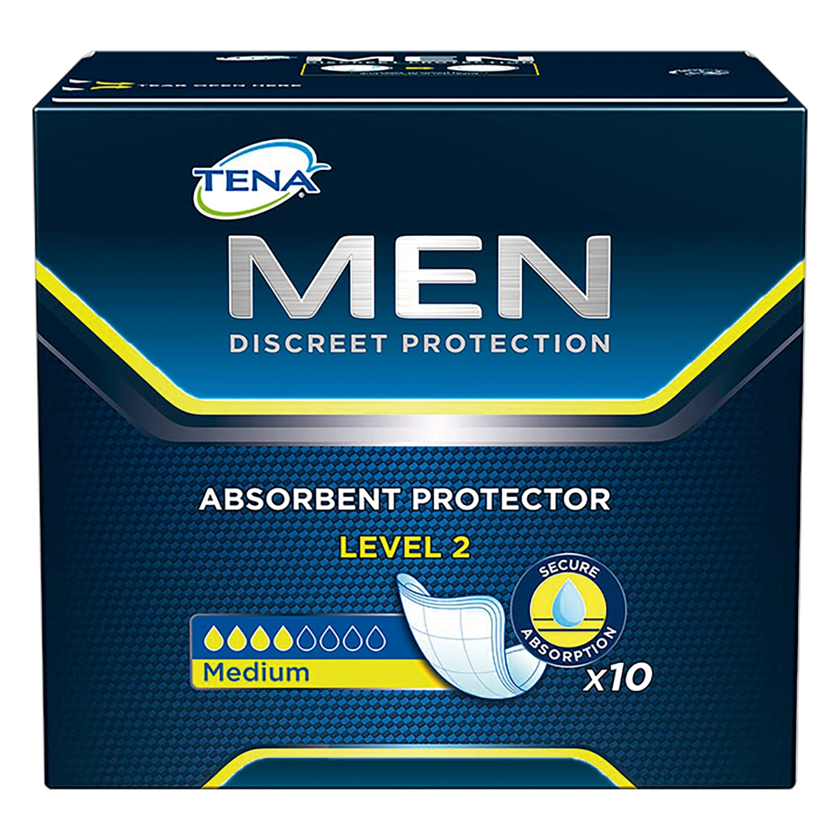 Absorvente Tena Adulto Men Level 2 C/10