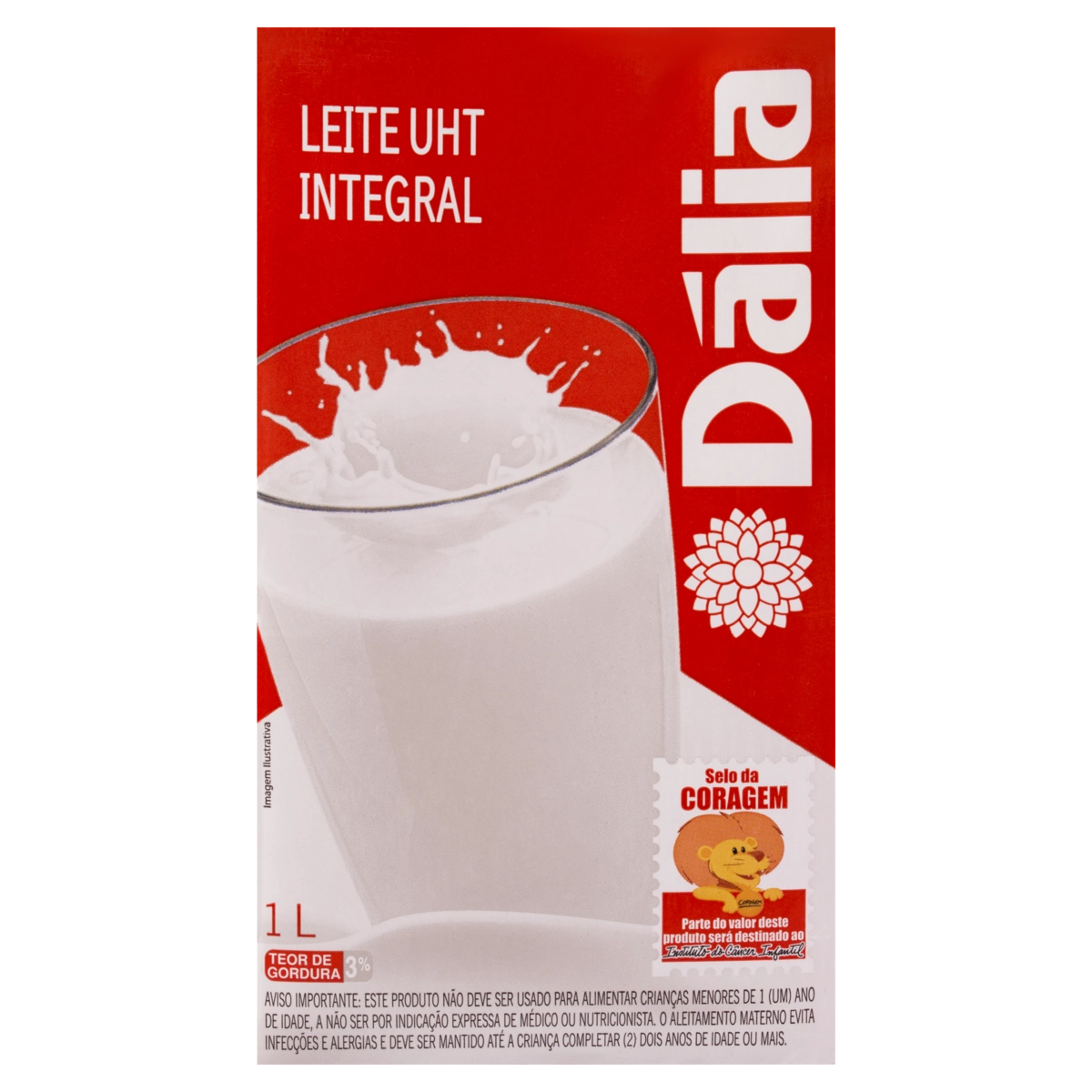 Leite Uht Integral Dália Caixa 1l