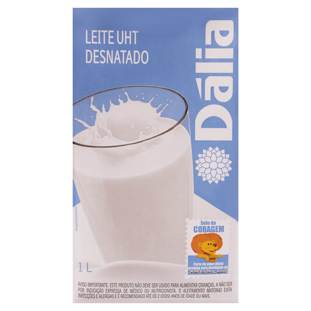 Leite Uht Desnatado Dália Caixa 1l