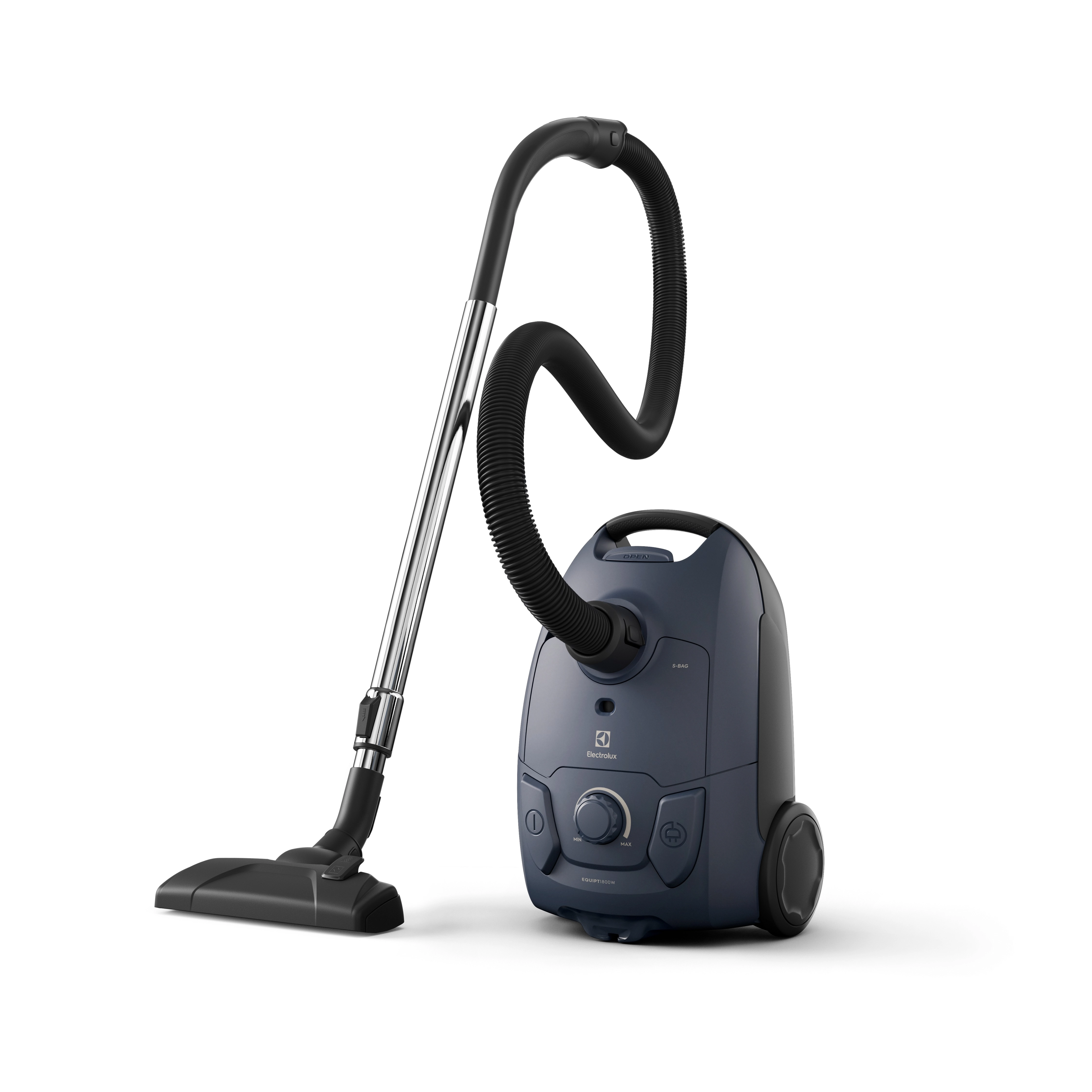 Aspirador De Pó Com Saco Electrolux 1800w Compacto Experience Filtro Hepa Azul (eqp40) 220v