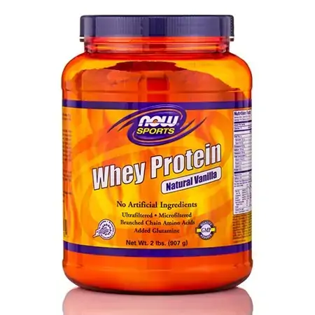Whey Protein Natural Vanilla Nutrition For Optimal Wellness 2 Lb