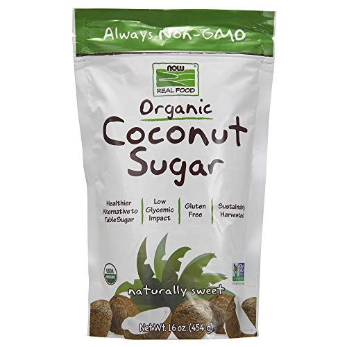 Now Foods Organic Coconut Sugar, 16 Ounce