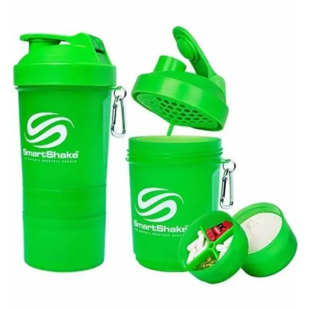 Smartshake V2 Neon Green Shaker 600 Ml 20 Oz