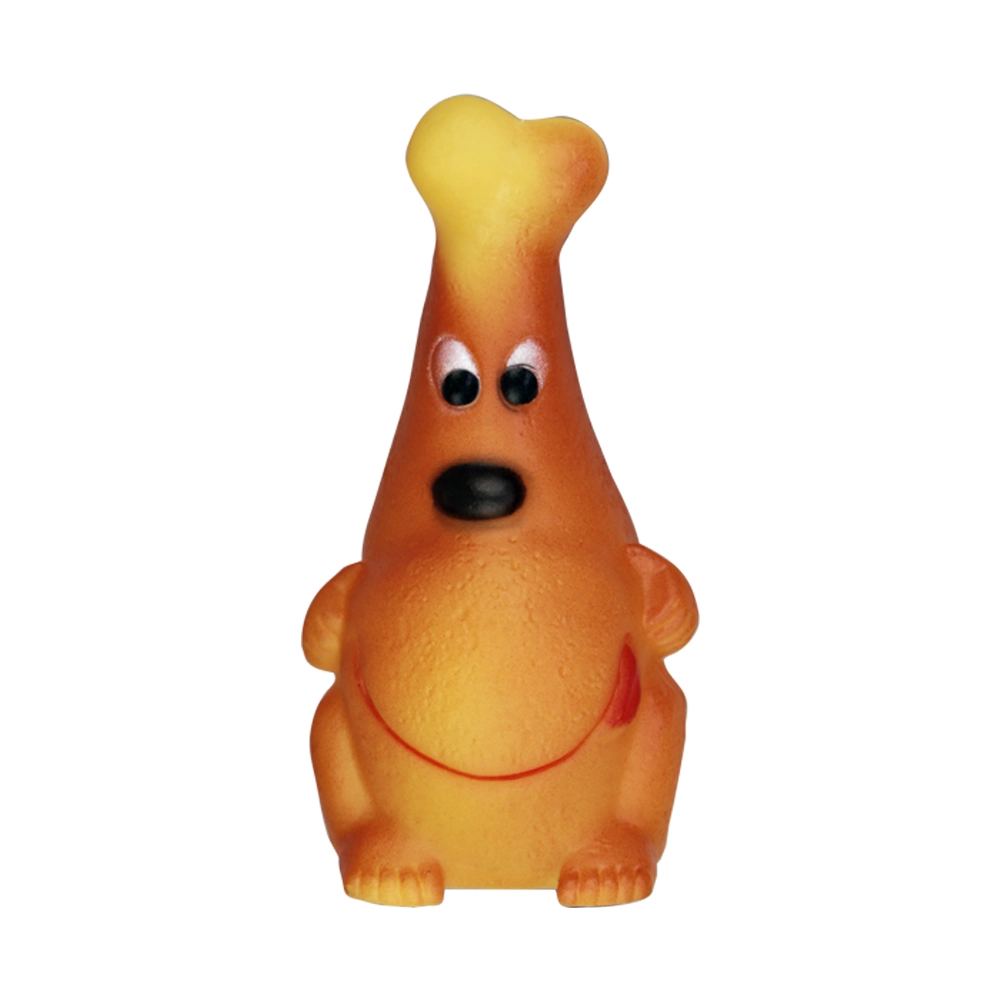 Brinquedo Pet Coxa De Frango Com Rosto De Vinil Petcamp Un