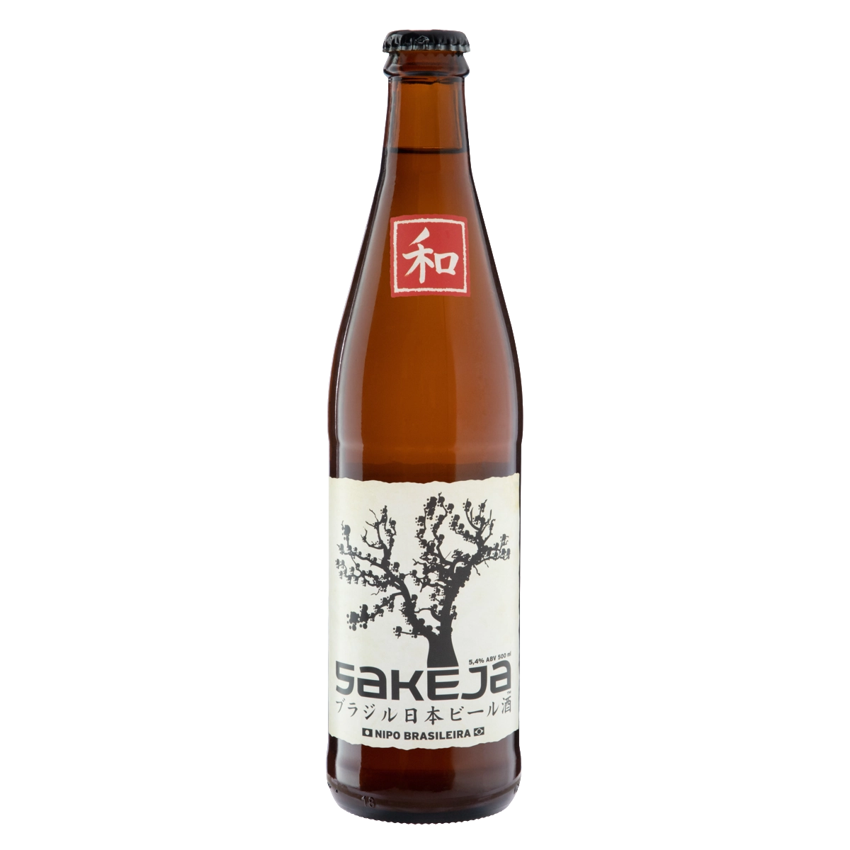 Cerveja Lager Sakeja Garrafa 500ml
