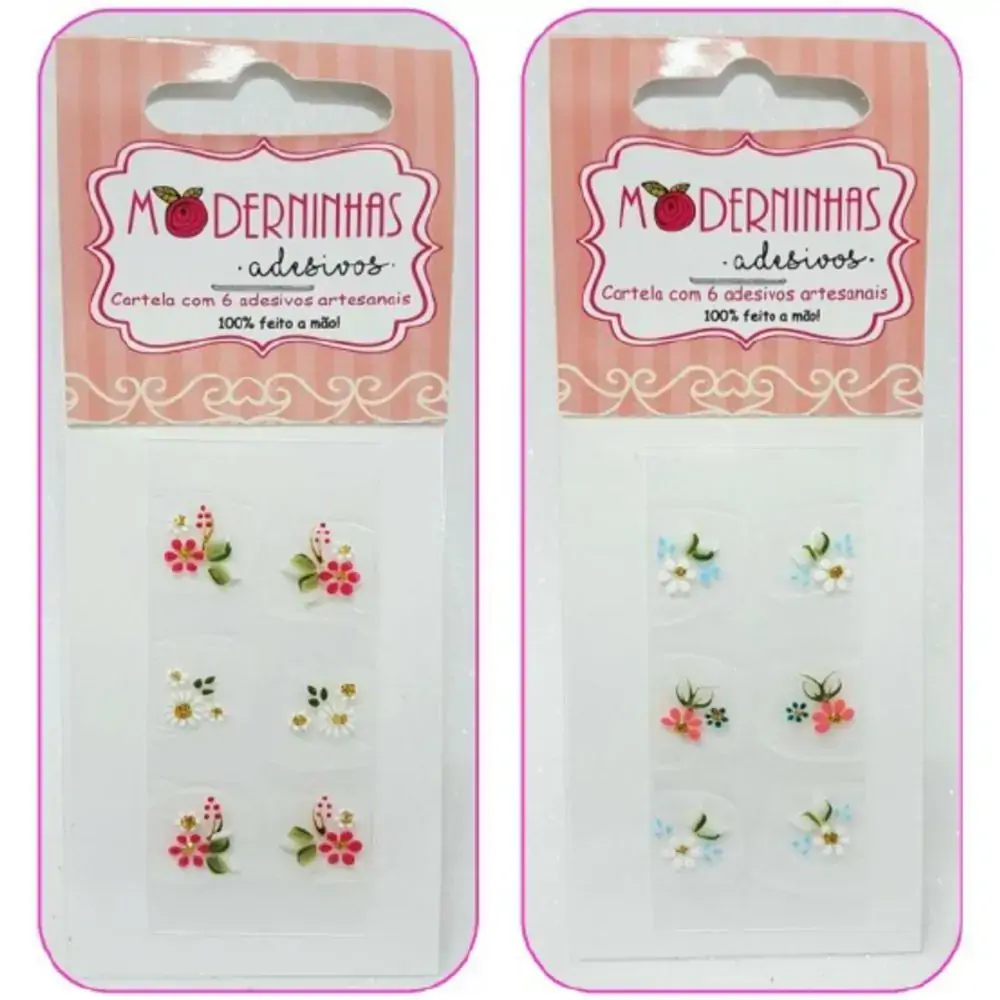 Adesivos Para Unhas Moderninha Mini Artesanal