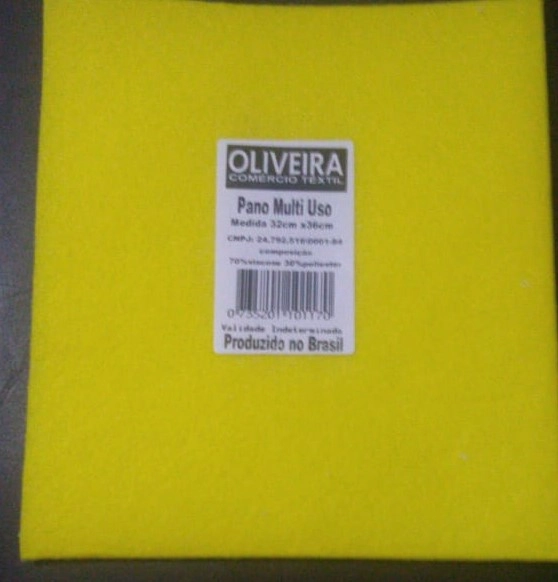 Pano Oliveira 32x36cm Multi Uso