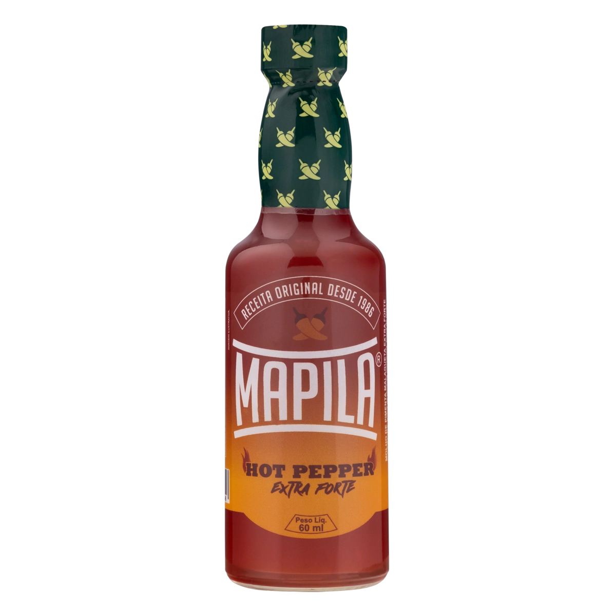 Molho De Pimenta Malagueta Extraforte Mapila Vidro 60ml