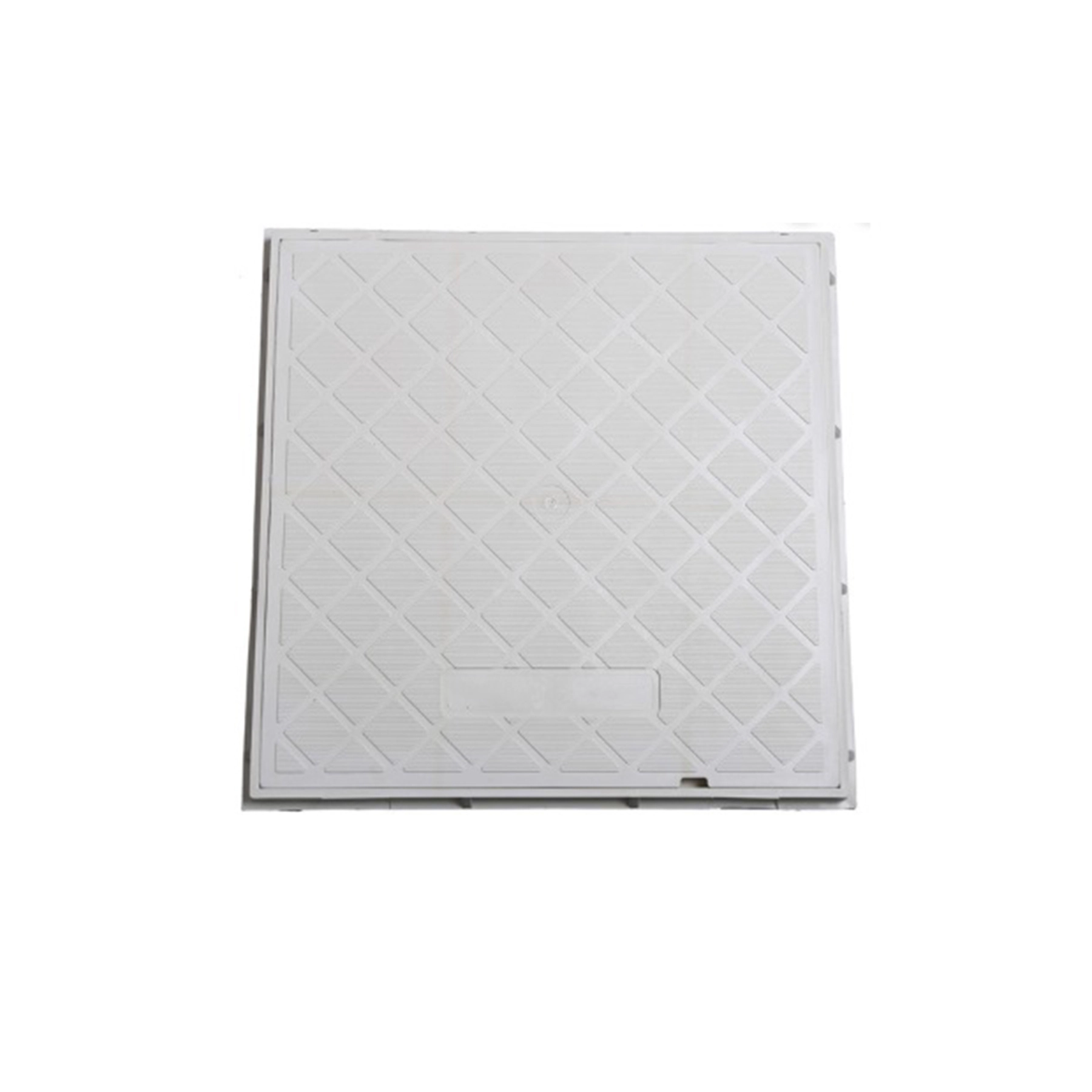 Tampão Quadrado Polipropileno 60x60cm Branco Odem