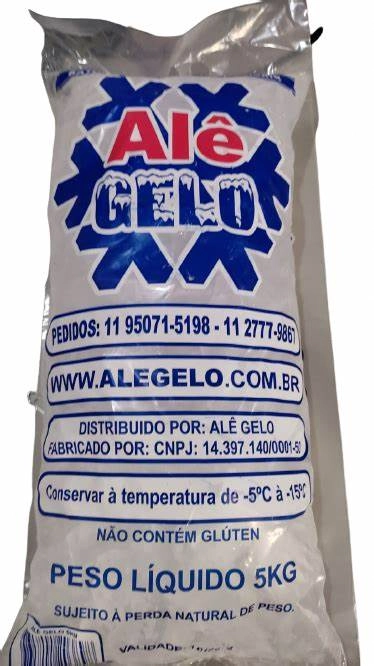 Gelo Cubos Ale 5kg