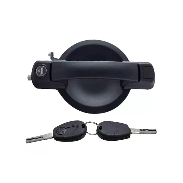 Maçaneta Externa da Porta Dianteira FIAT DOBLO Lado Direito com Chave - FIAT 735309959