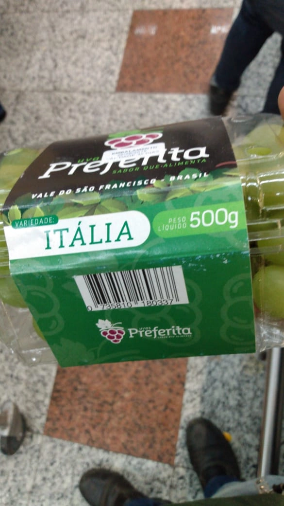 Uva Italia Preferita Bandeja 500g