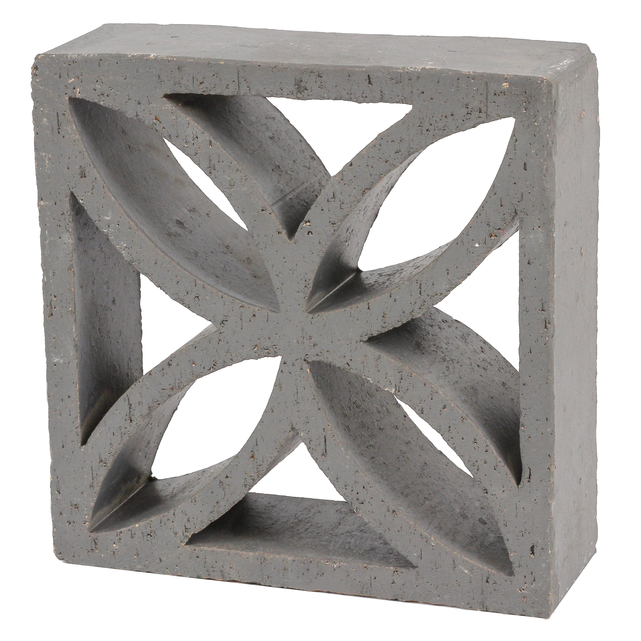 Cobogó Cerâmico Natural 25x25cm Black Macramê Duplo Artens