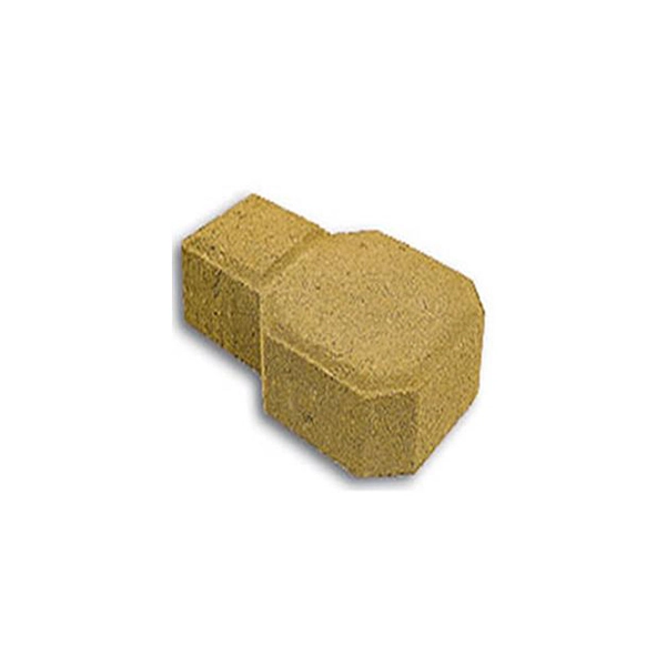 Piso Intertravado Raquete Amarelo 14x23cm