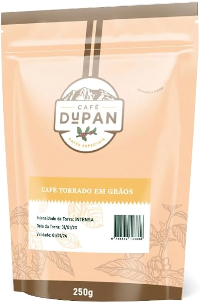 Café Grão Torra Intensa DuPan Pacote 250g