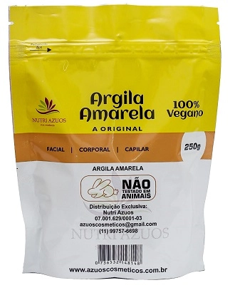 Azuos Argila 250g Amarela