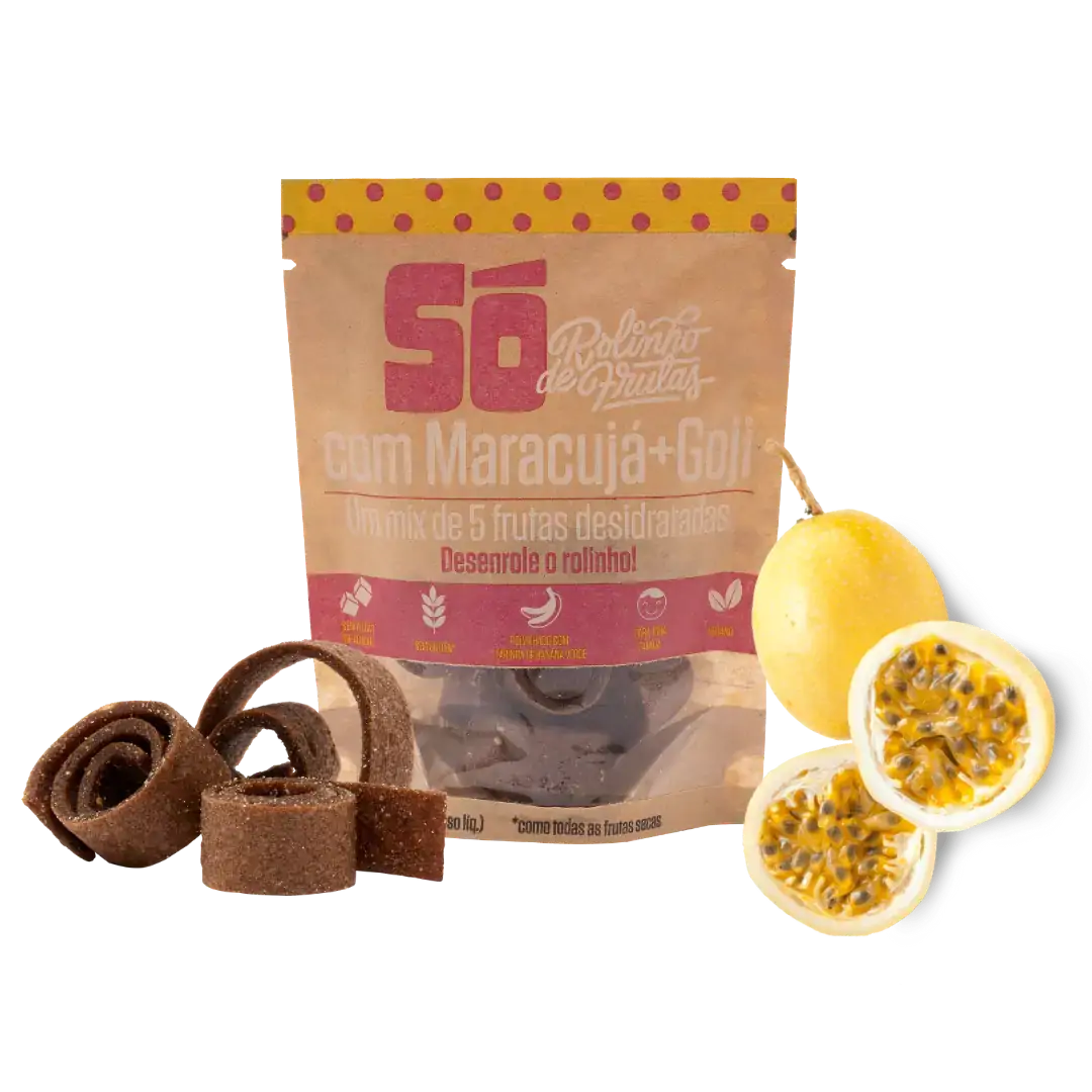 So.rolinho De Frutas Com Maracuja E Goji 30g Kraft