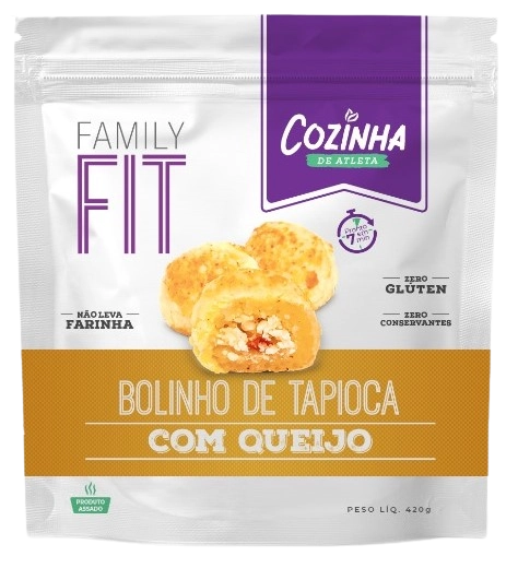 Family Fit / Bolinho De Tapioca Com Queijo 400grs