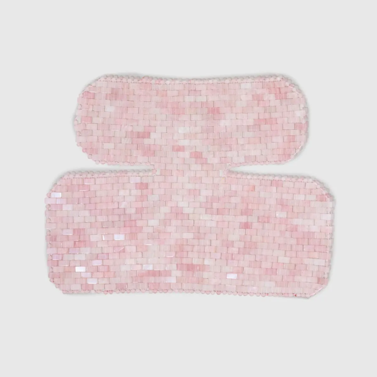 Máscara de Quartzo Rosa P/ Pescoço e Peito - Rose Quartz Neck And Chest Mask Não