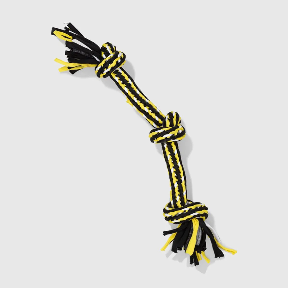 Corda Mordedora para Cachorro Amarela - Pet Fun Toy
