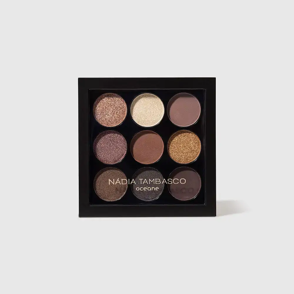 Paleta de Sombras Nádia Tambasco By Océane - To Go Basic 7,2g