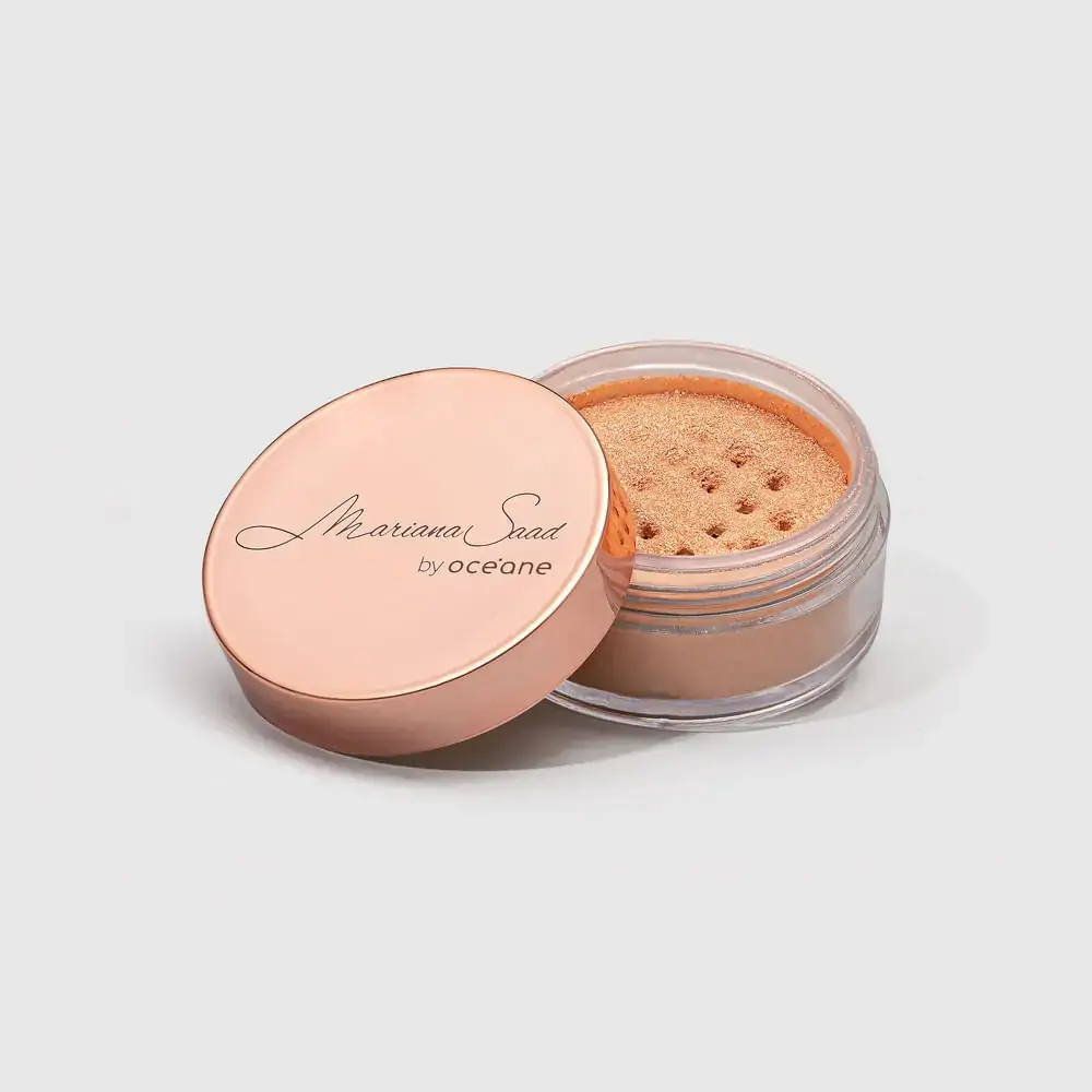 Océane - Pó Iluminador Mariana Saad Skin Shine Rose Gold