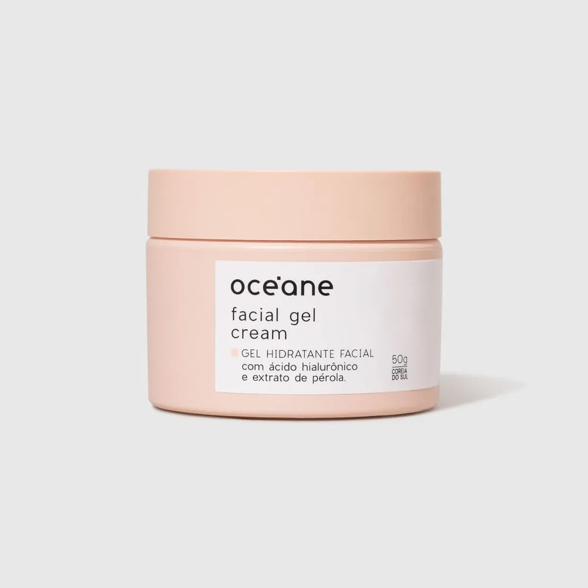 Gel Hidratante Facial com Extrato de Pérola - Facial Gel Cream 50g Océane